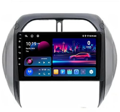 Android 15 Autoradio Radio 9 Zoll Multimedia Autoradio Mit Navi Für Toyota RAV4 2003-2005· Auto Zubehör Einfügen Und Verwenden Autoradio Mit Bluetooth Freisprecheinrichtung R HM601 4 Core WiFi 1+16GB
