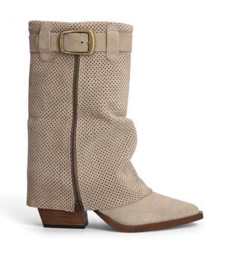 ALPE Dua beige Lederstiefel