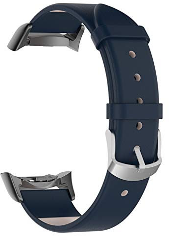 Meiruo Leder Ersatz Armband Gurt für Samsung Gear Fit 2/Gear Fit 2 Pro (Colour 2)
