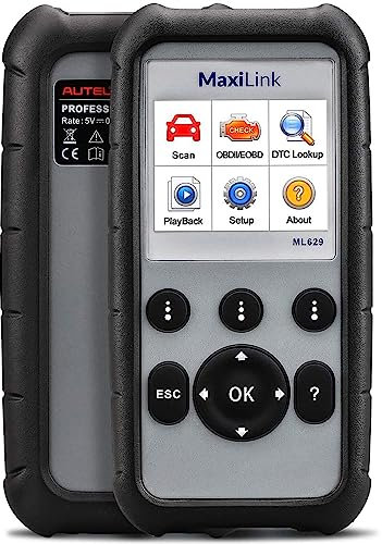 Autel obd2 Diagnosegerät ML629, Airbag/ABS/Motor/Getriebe Fehler lesen mit OBD2 Funktion, OBDII/CAN für VW BMW Benz usw.[14 Sprache Deutsche inkl]