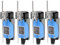 GUUZI 4 pezzi Asta Regolabile Braccio Leva Finecorsa Momentaneo 1NC 1NO ME-8107 0~250V/5A