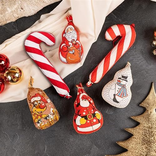 WURSTBARON® Salami Weihnachtsleinen - über 1kg schmackhafte Salami in tollen Weihnachtsdesigns