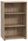 FORTE TEMPRA 2 Regal mit 2 Einlegeböden, Holzwerkstoff, Artisan Eiche Dekor, (B x H x T) 54 x 85,5 x 34,8 cm
