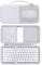 Aenllosi Hart Tasche Hülle für Apple Magic Keyboard/Magic Keyboard 2 und Magic Mouse, Nur Tasche