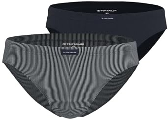 TOM TAILOR Herren Slip blau 2er Pack