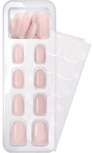 Catrice Nail Salon in a Box Click on Nails, Künstliche Fingernägel, Nr. 010, Nude, langanhaltend, Expressergebnis, French Manicure, natürlich, Nanopartikel frei, 1er Pack (24pcs)