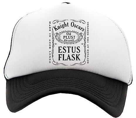 Hopestly Knight Oscar's Estus Flask - Bottled at The Bonfire Kappe Baseball Unisex Kinder des Jungen Mädchens Einstellbar Cap Unisex Boy's Girl's
