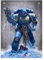 Displate Warhammer Metalposter Magnetische Befestigung Offiziell Lizenziert Bilderr Geschenke Ultramarine Battle Brother Poster 67,5x48cm
