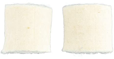 2 Pezzi Feltro Battente Pedale Batteria per Basso Grancassa - Ricambio Feltro Pedale per Martello Basso