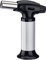 BNXCGDIQP Nachfüllbares Küchenfeuerzeug mit Sicherheitsverschluss, Verstellbarer Flamme, Jet Flame Torch Gasfeuerzeug für Creme Brulee, Grillen, Backen,Silver