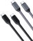 MAS CARNEY Cavo USB Type-C[2 Pezzi 0,9m/1,8m],cavo usb c usb c100W 5A Cavo di Ricarica Rapida, Nylon Cavo Dati Compatibile con iPhone 15 16 Samsung S22 S21 Huawei Xiaomi Playstation 5 Pixel e Altri