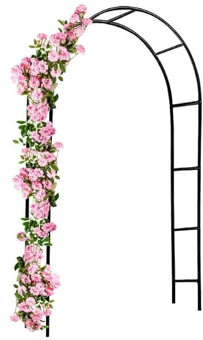 JXCCA Traliccio+per+rampicanti, Gelsomino Rampicante, Traliccio Ad Arco, Struttura Rinforzata, Adatto per Arrampicarsi su Varie Piante Rampicanti Come Rose, Viti, UVA, Luffa