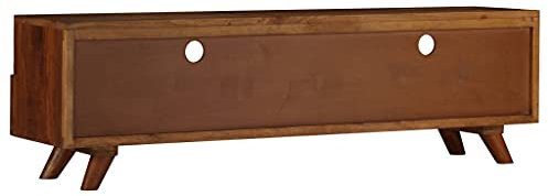 HEFZGDB TV-Schrank Altholz Massiv 140x30x40 cm Tv Cabinet for Living Room Tv Board Tv Lowboard Tv-Schrank für Büro Erholungsraum Schlafzimmer Wohnbereich