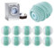 10 PCS Pet Hair Remover and 1 PCS Laundry Ball Set, Reusable Pet Hair Remover Washing Machine,