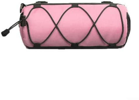 MeevrgR Praktische Mehrzweck-Lenkertasche für Fahrräder und Roller, wasserdichter Stoff (schwarz)