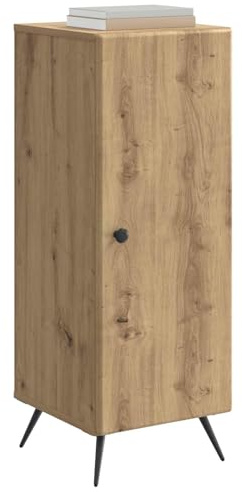 vidaXL Sideboard Artisan-Eiche 33 x 34,5 x 90 cm Holzwerkstoff, Wohnzimmerschrank, modernes Design, praktische Aufbewahrung, Sideboard, clevere Lösungen für deinen Essbereich