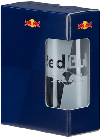 Red Bull Doppelpack Glas, Gläser im Dosen-Design, Merch Geschenkset