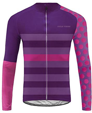 UGLY FROG Damen Fahrradtrikot Atmungsaktiv Langarm Radtrikot Fahrradkleidung Für Rennrad Radsport