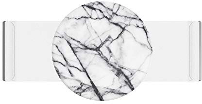 PopSockets PopSlide - PopGrip Non Adesiva per Le Custodie in Silicone iPhone 7+/8+ - Clear as Day