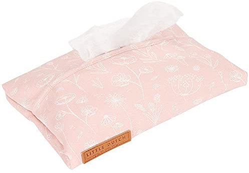 Little Dutch TE30321050 Feuchttücherbezug Wild Flowers rosa