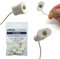 URSA Foamies: Soft Foam Mounts for Wireless Lav Mics | Lav Mic Accessories | Stick Directly to the Skin or Costume | Microphone Foam Covers - Fits Most Microphone Brands (Pack of 12, White)