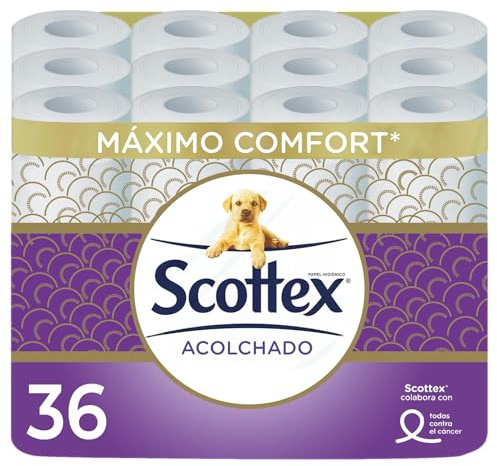 Scottex Papier toilette ultra doux à 3 plis | 36 rouleaux