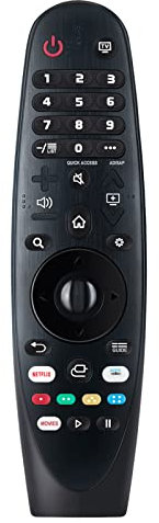 AKB75855501 Replacement Remote fit for LG Magic TV ZX, WX, GX, CX, BX, NANO99 NANO97 NANO91 NANO90 NANO85 NANO81 NANO80 UN85 UN73