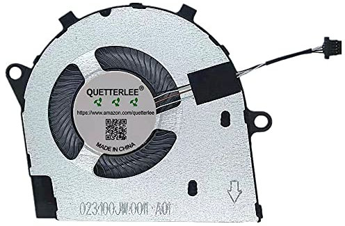 QUETTERLEE Replacement New Laptop CPU Processor Cooler Fan for DELL Inspiron 14 5401 5402 5405 5408 5409 Series 0R6YTH 100JW.0001 DFS150705A90T FMBT PB6707S05HN2 DC5V 0.5A