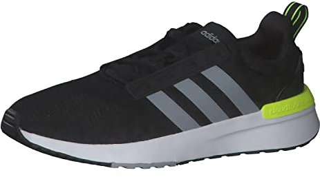 adidas Herren Racer Tr21 Running Shoe, Cblack Syello Ftwwht, 44 2/3 EU