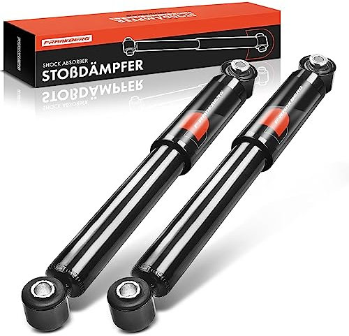 Frankberg 2x Stoßdämpfer Gasdruck Hinterachse Kompatibel mit Combo 1.3L-1.7L 2001-2012 Corsa C 1.2L-1.7L 2000-2012 Zafira A 1.6L-2.2L 1999-2005 Meriva 1.3L-1.8L 2003-2010