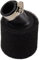 WOOSTAR 28mm Schaum Luftfilter Gebogenes Halsrohr Ersatz für PY50 PW50 Peewee 50ccm Quad Dirt Pitbike ATV Buggy Schwarz