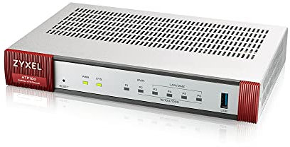 Zyxel ZyWALL Firewall avanzato da 1 Gbps di protezione dalle minacce di nuova generazione con 1 anno di servizi di licenza di sicurezza | Non-SFP [ATP100]