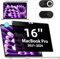 Magnetischer Blickschutzfilter für MacBook Pro 16 Zoll 2021-2024 (M1, M2, M3, M4), Abnehmbar Blaulicht Mac Laptop Privacy Screen Blickschutzfolie Sichtschutz Sichtschutzfilter Sichtschutzfolie