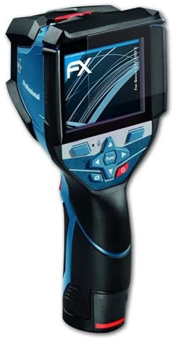 atFoliX Schutzfolie kompatibel mit Bosch GTC 600 C Folie, ultraklare FX Displayschutzfolie (2X)