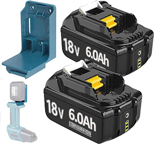 Verbesserte Hohe Kapazität 18V 6.0A 2X Ersatzakku für Makita BL1860B BL1850B BL1830 BL1860 BL1835 BL1845 194205-3 LXT-40
