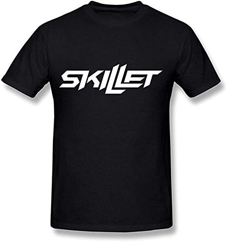 Men's Skillet Band Logo T Shirt Black L