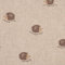 Dekostoff Panama Meterware Hedgehog Igel natur 1,40m Breite