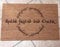 Ecosides Speak Friend and Enter Doormat, Custom Door Mat for Front Door, Personalized Custom Doormat, Lord of The Ring Gift