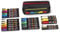 Faber-Castell uni-ball 205088 - POSCA Marker Set XXL, 24 POSCA Stifte und eine Bauchtasche, für Beruf, Hobby und Freizeit