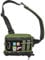 TACTICAL_GEEK Cache L3S EDC Leichter Sling Bag Chest Crossbody Bag, CORDURA Nylon Umhängetasche, Bauchtasche Schultertasche Brusttasche mit Verstellbarer Schultergurt für Reise Schule Wandern, Grün-S