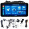 Sistemática de Navegación GPS para Moto de 7 Pulgadas, Impermeable, Doble Bluetooth, Motocicleta DVR para Android Auto Carplay Multimedia Display Sistemática de Navegación