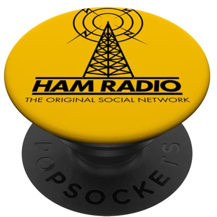Amateurfunkgerät HAM Radio PopSockets mit austauschbarem PopGrip