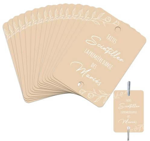 Pack of 100 Wedding Decoration Holders Signs for Sparklers Sparkler Signs Let Our Love Shine Labels Eucalyptus Pendant Guest Gifts Wedding Gift Tags (A)