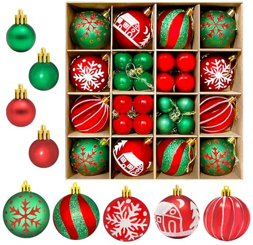 Weihnachtsbaumschmuck-Set, Weihnachtsschmuck