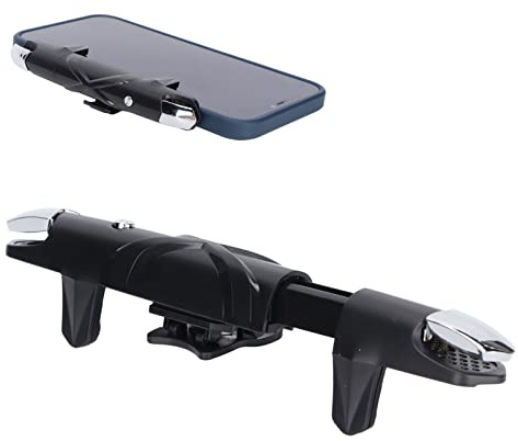 Manette de jeu mobile pour iOS et Android, Manette PUBG mobile avec gâchettes pour téléphone, Manette de jeu PUBG mobile à 4 vitesses, avec visée et tir précis