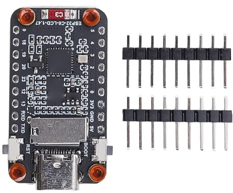 RISC V 32 Bit Development Board, 172x320 262K Color LCD Anzeigemodul mit 1,47 Zoll LCD, Umfangreicher GPIO Zugang
