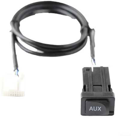 Floweringbeter Adattatore AUX per Toyota 2007 2009 con cavo a 20 pin per una facile connessione stereo