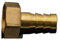 1 pieza de accesorios de tubería de latón con diámetro interior de 3 mm a 25 mm, conector de manguera M6-M22 y rosca hembra de 1/8'', 1/4'', 3/8'' y 1/2'' for combustible, aire, gas, agua, tubo de ace
