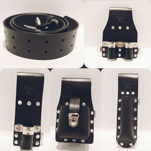 Twisted Bay Leather Scaffolding Belt Set Tool Belt