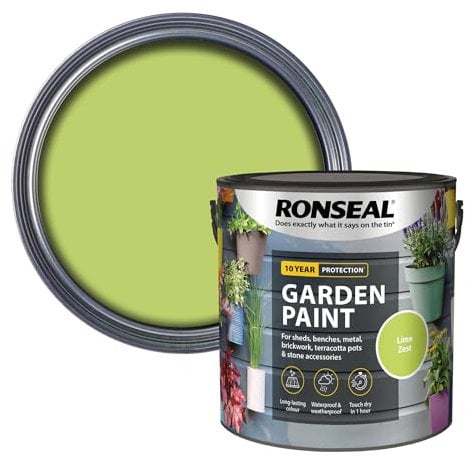 RONSEAL RSLGPPJ25L Pintura para jardín, verde, RSLGPLZ25L